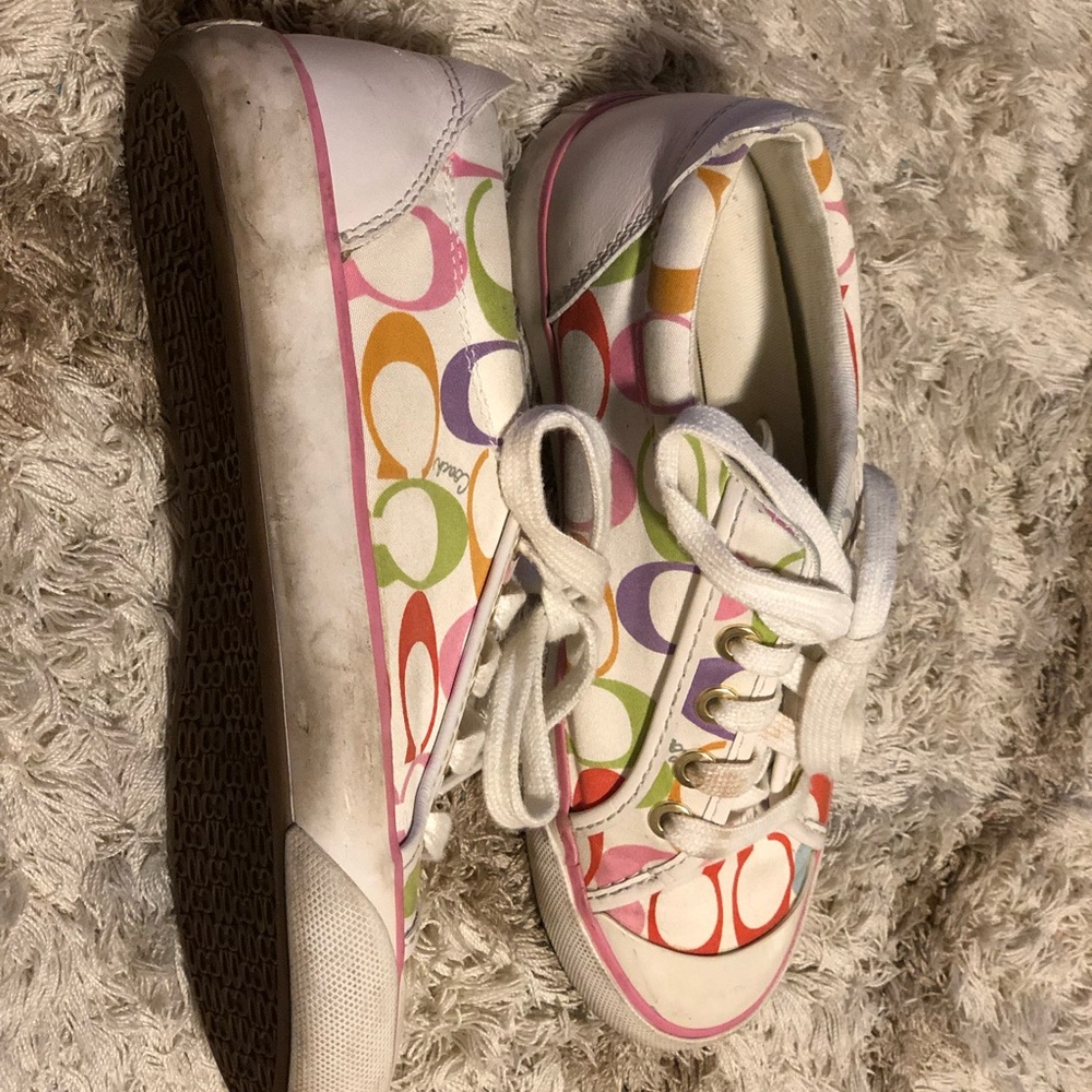 Multi color sneakers